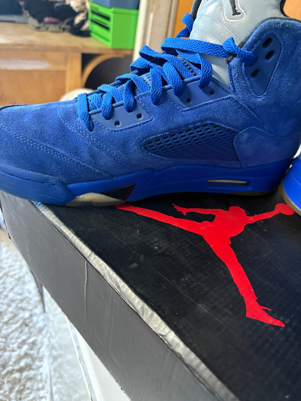 Air Jordan 5 Retro 'Blue Suede'⁠ 13 mens