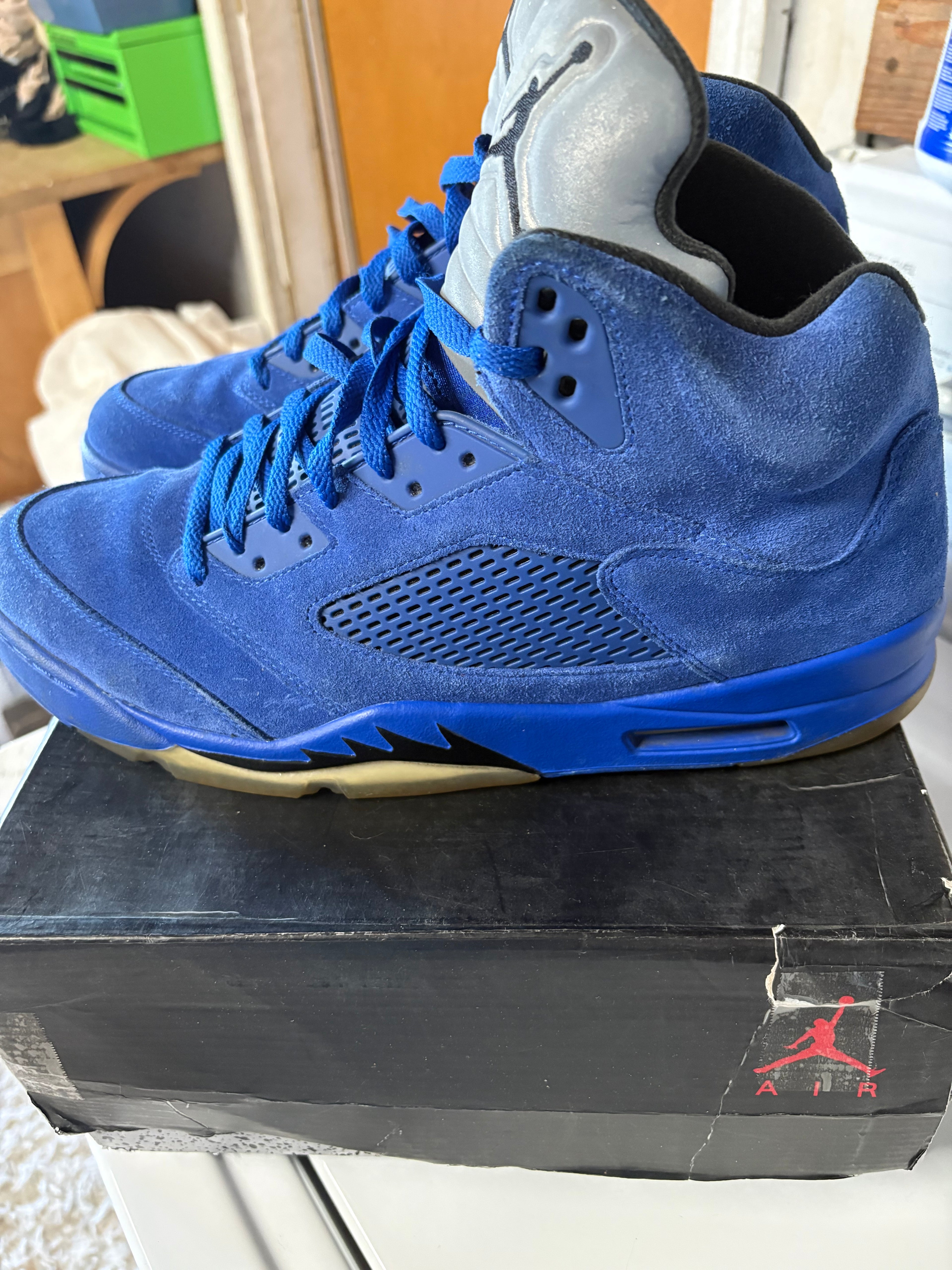 Air Jordan 5 Retro 'Blue Suede'⁠ 13 mens